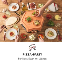 Capricciosa Pizzaofen 1500W Abdeckung Aus Terracotta Warmhaltefunktion 13 Capricciosa Pizzaofen 1500W Abdeckung Aus Terracotta Warmhaltefunktion -Haushaltsgerätegeschäft 10032597 de 0005 logo