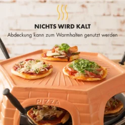 Capricciosa Pizzaofen 1500W Abdeckung Aus Terracotta Warmhaltefunktion 14 Capricciosa Pizzaofen 1500W Abdeckung Aus Terracotta Warmhaltefunktion -Haushaltsgerätegeschäft 10032597 de 0006 logo
