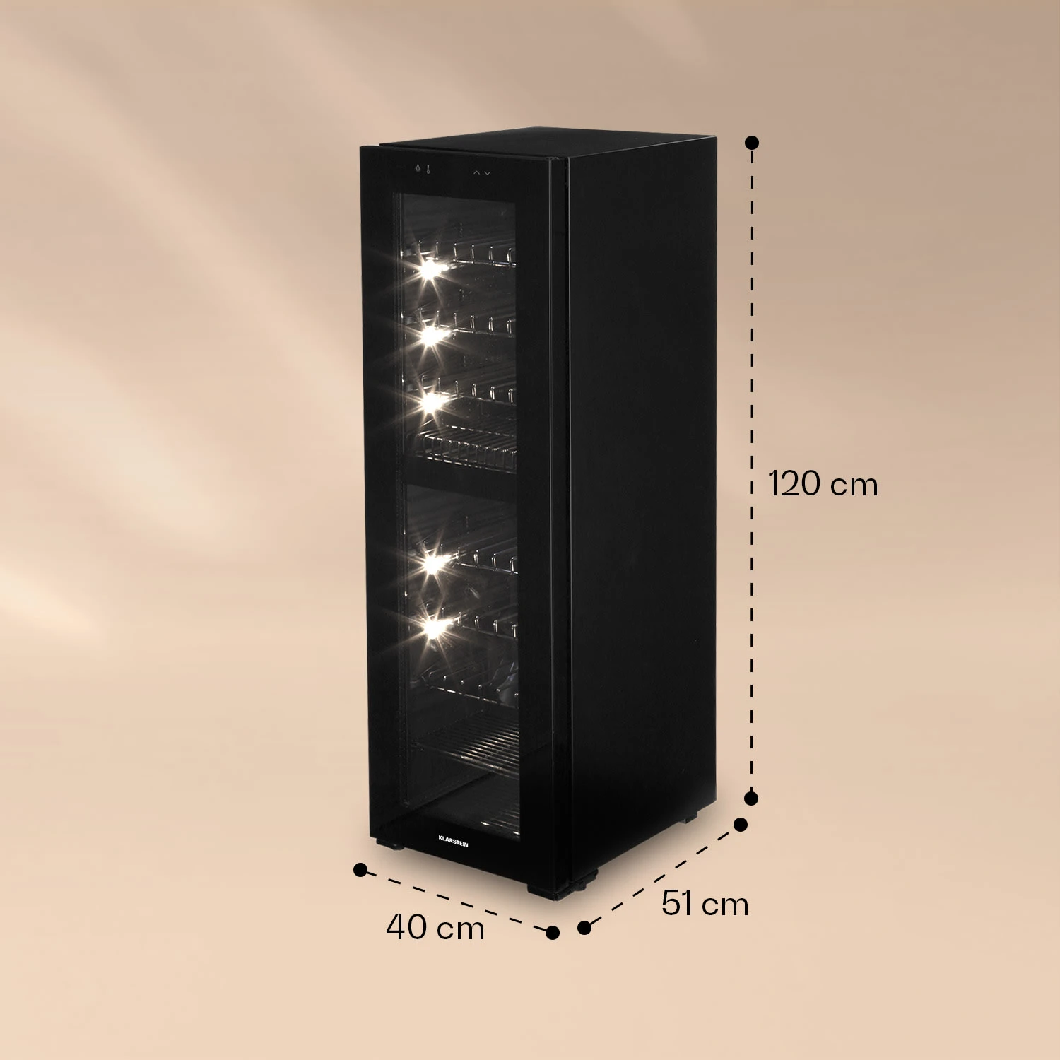 Shiraz 39 Duo Weinkühlschrank 2 Zonen 105l 39 Flaschen 7 Shiraz 39 Duo Weinkühlschrank 2 Zonen 105l 39 Flaschen – Bild 7