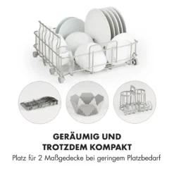 Amazonia Mini Geschirrspülmaschine 6 Programme LED-Display 12 Amazonia Mini Geschirrspülmaschine 6 Programme LED-Display -Haushaltsgerätegeschäft 10032678 de 0003 logo