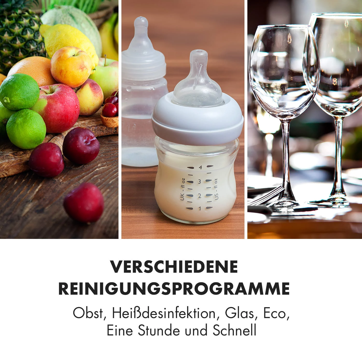 Amazonia Mini Geschirrspülmaschine 6 Programme LED-Display 5 Amazonia Mini Geschirrspülmaschine 6 Programme LED-Display – Bild 5