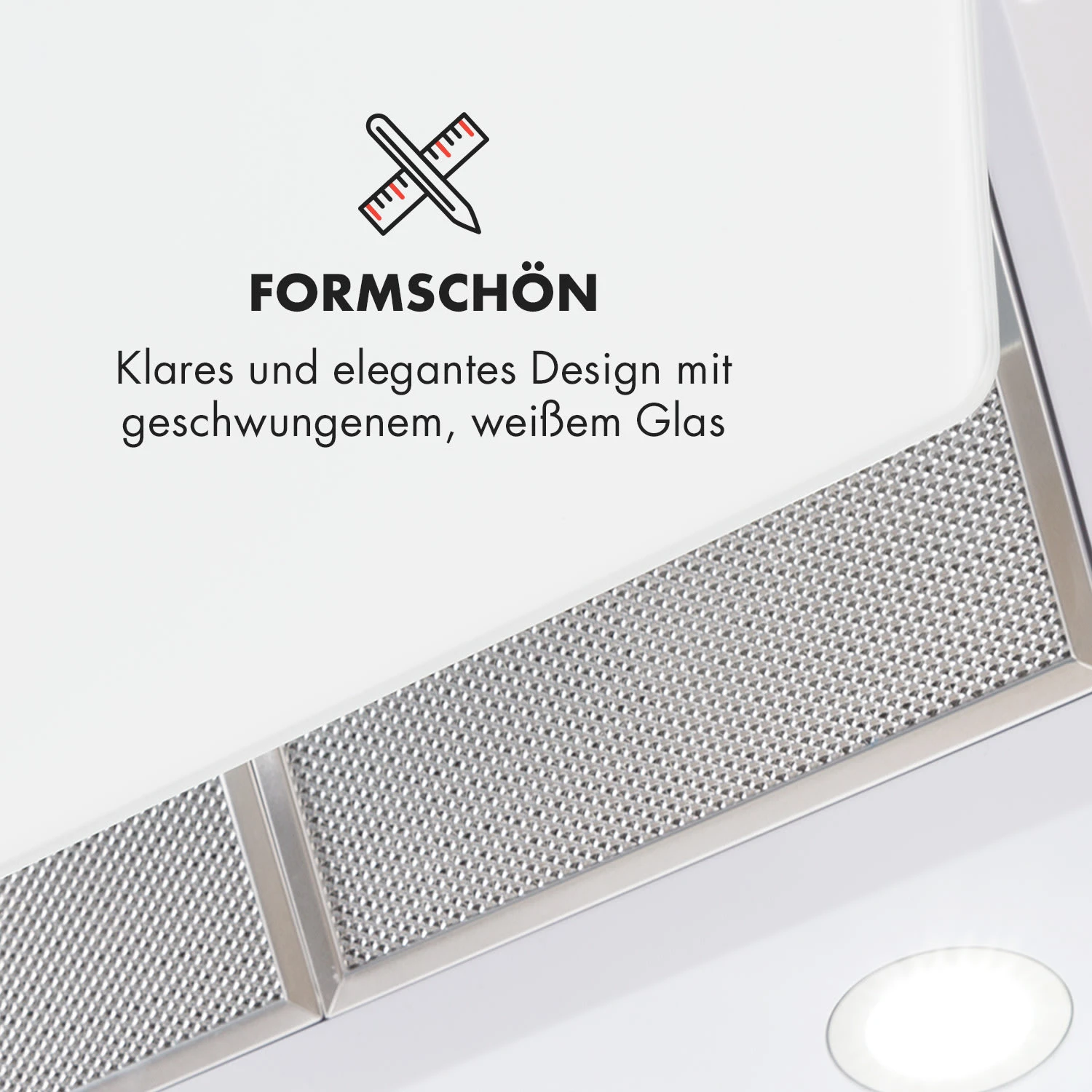 Annabelle 60 Dunstabzugshaube Glas 595 M³/h Touch-Armatur Weiß 8 Annabelle 60 Dunstabzugshaube Glas 595 M³/h Touch-Armatur Weiß – Bild 8