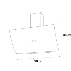 Annabelle 60 Dunstabzugshaube Glas 595 M³/h Touch-Armatur Weiß 18 Annabelle 60 Dunstabzugshaube Glas 595 M³/h Touch-Armatur Weiß -Haushaltsgerätegeschäft 10032684 yy 0009 logo