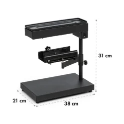 Appenzell Peak Raclette Mit Grill 1000W Thermostatschalter Schwarz 15 Appenzell Peak Raclette Mit Grill 1000W Thermostatschalter Schwarz -Haushaltsgerätegeschäft 10032694 yy 0008 logo