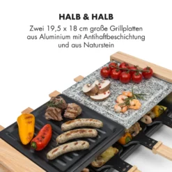 Chateaubriand Nuovo Raclette 1200W Aluminium / Stein 8 Personen Holz -Haushaltsgerätegeschäft 10032729 de 0003 logo