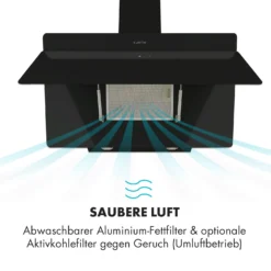 Aurica 90 Dunstabzugshaube, 90 Cm, Wandanbau, 165 W, Schwarz 14 Aurica 90 Dunstabzugshaube, 90 Cm, Wandanbau, 165 W, Schwarz -Haushaltsgerätegeschäft 10032766 de 0005 logo