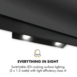 Aurica 90 Dunstabzugshaube, 90 Cm, Wandanbau, 165 W, Schwarz 16 Aurica 90 Dunstabzugshaube, 90 Cm, Wandanbau, 165 W, Schwarz -Haushaltsgerätegeschäft 10032766 uk 0007 logo