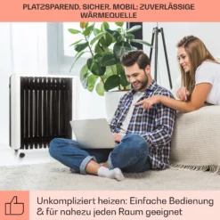 Thermaxx 2500 Ölradiator 2500W 5-35° C 24h-Timer Weiß/schwarz 16 Thermaxx 2500 Ölradiator 2500W 5-35° C 24h-Timer Weiß/schwarz -Haushaltsgerätegeschäft 10032775 de 0007 usp