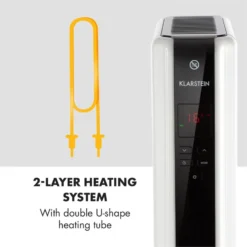 Thermaxx 2500 Ölradiator 2500W 5-35° C 24h-Timer Weiß/schwarz 18 Thermaxx 2500 Ölradiator 2500W 5-35° C 24h-Timer Weiß/schwarz -Haushaltsgerätegeschäft 10032775 yy 0009 logo Klarstein Thermaxx 2500 oelradiator weiss schwarz