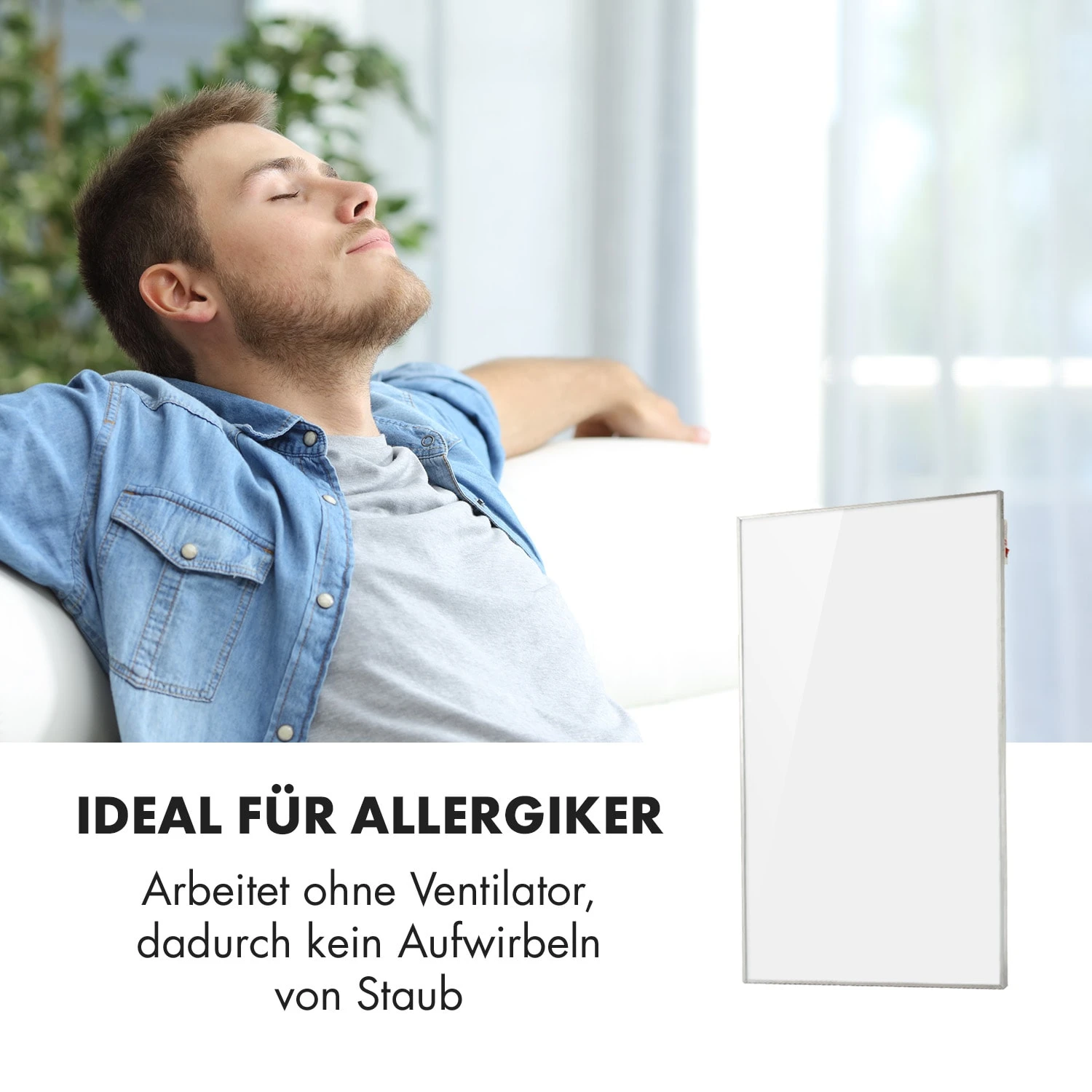 Wonderwall Smart Infrarotheizung 60x100cm App 600W Wochentimer IP24 7 Wonderwall Smart Infrarotheizung 60x100cm App 600W Wochentimer IP24 – Bild 7