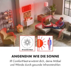 Wonderwall Smart Infrarotheizung 60x60cm App 360W Wochentimer IP24 15 Wonderwall Smart Infrarotheizung 60x60cm App 360W Wochentimer IP24 -Haushaltsgerätegeschäft 10032784 de 0005 logo