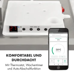 Wonderwall Smart Infrarotheizung 60x60cm App 360W Wochentimer IP24 18 Wonderwall Smart Infrarotheizung 60x60cm App 360W Wochentimer IP24 -Haushaltsgerätegeschäft 10032784 de 0008 logo