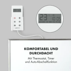 Wonderwall 72 Infrarotheizung 60x120cm 720W Wochentimer IP24 -Haushaltsgerätegeschäft 10032809 de 0006 logo