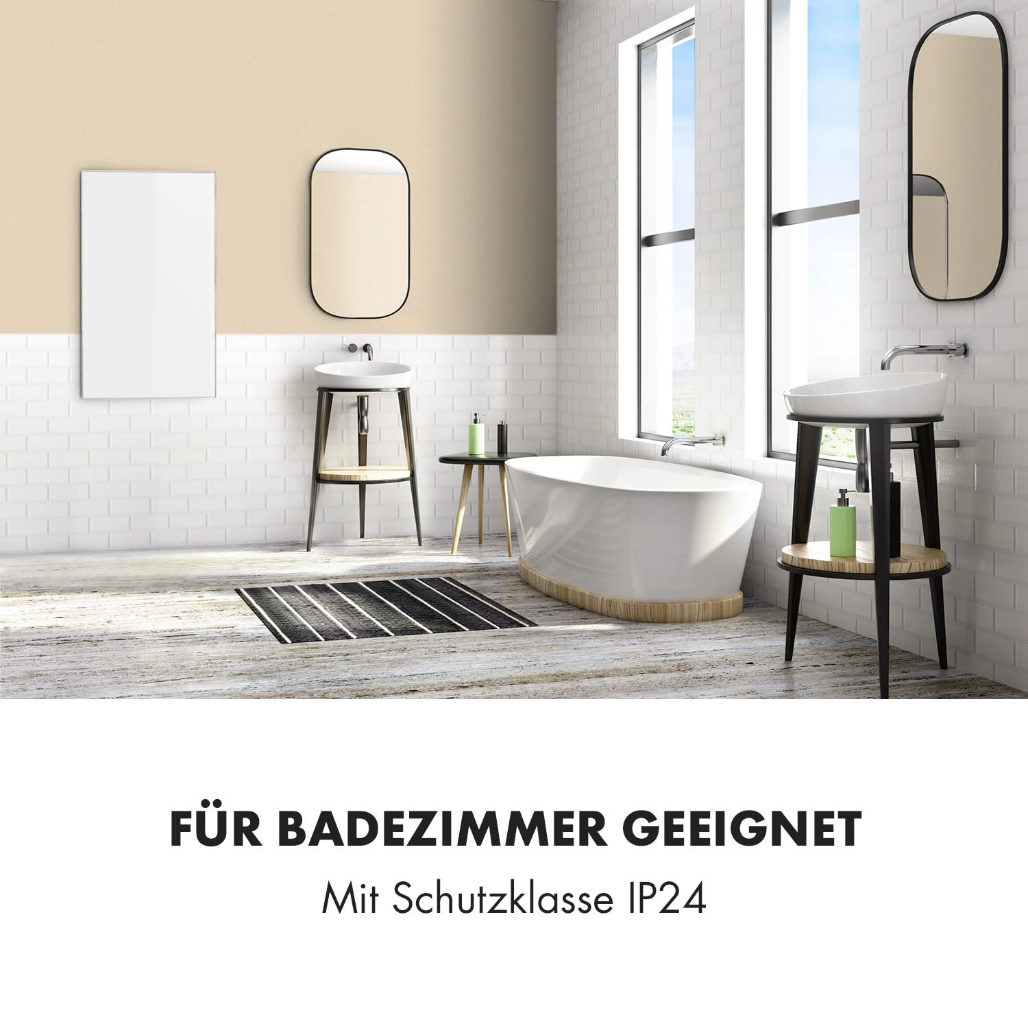 Wonderwall 60 Infrarot-Heizung 60x100cm 600W Wochentimer IP24 4 Wonderwall 60 Infrarot-Heizung 60x100cm 600W Wochentimer IP24 – Bild 4