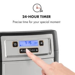 Aromatica II Duo Kaffeemaschine, Integriertes Mahlwerk, 1,25 L Silber 15 Aromatica II Duo Kaffeemaschine, Integriertes Mahlwerk, 1,25 L Silber -Haushaltsgerätegeschäft 10032865 yy 0005 logo Klarstein Aromatica II Duo Kaffeemaschine schwarz