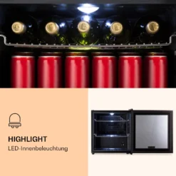 Beersafe L Onyx Kühlschrank 47 Liter 2 Böden Panoramaglastür. 10 Beersafe L Onyx Kühlschrank 47 Liter 2 Böden Panoramaglastür. -Haushaltsgerätegeschäft 10032870 de 0004 logo