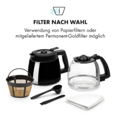 Aromatica II Set Kaffeemaschine, Mahlwerk, 1,25 L, Schwarz 14 Aromatica II Set Kaffeemaschine, Mahlwerk, 1,25 L, Schwarz -Haushaltsgerätegeschäft 10032874 de 0004 logo