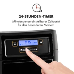 Aromatica II Set Kaffeemaschine, Mahlwerk, 1,25 L, Schwarz 15 Aromatica II Set Kaffeemaschine, Mahlwerk, 1,25 L, Schwarz -Haushaltsgerätegeschäft 10032874 de 0005 logo