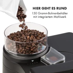 Aromatica II Set Kaffeemaschine, Mahlwerk, 1,25 L, Schwarz 18 Aromatica II Set Kaffeemaschine, Mahlwerk, 1,25 L, Schwarz -Haushaltsgerätegeschäft 10032874 de 0008 logo