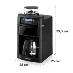 Aromatica II Set Kaffeemaschine, Mahlwerk, 1,25 L, Schwarz 21 Aromatica II Set Kaffeemaschine, Mahlwerk, 1,25 L, Schwarz -Haushaltsgerätegeschäft 10032874 yy 0011 logo Klarstein Aromatica II Duo Kaffeemaschine schwarz reedit