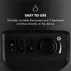 Brixen Elektrischer Kamin 900/1800W InstaFire Thermostat Schwarz -Haushaltsgerätegeschäft 10032891 yy 0004 logo Klarstein Brixen Elektrischer Kamin schwarz