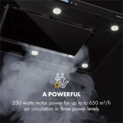 Valeria Inselabzugshaube 90cm 650m³/h Abluft Touch LED Glas Edelstahl 16 Valeria Inselabzugshaube 90cm 650m³/h Abluft Touch LED Glas Edelstahl -Haushaltsgerätegeschäft 10032902 uk 0006 logo Klarstein Valeria Inselabzugshaube 90cm Edelstahl