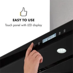 Valeria Inselabzugshaube 90cm 650m³/h Abluft Touch LED Glas Edelstahl 17 Valeria Inselabzugshaube 90cm 650m³/h Abluft Touch LED Glas Edelstahl -Haushaltsgerätegeschäft 10032902 uk 0007 logo Klarstein Valeria Inselabzugshaube 90cm Edelstahl