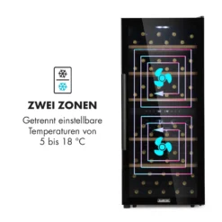 Barossa 102 Duo Weinkühlschrank 102 Fl 226 Ltr 2 Zonen Touch-Steuerung 14 Barossa 102 Duo Weinkühlschrank 102 Fl 226 Ltr 2 Zonen Touch-Steuerung -Haushaltsgerätegeschäft 10032921 de 0005 logo