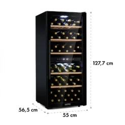 Barossa 102 Duo Weinkühlschrank 102 Fl 226 Ltr 2 Zonen Touch-Steuerung 18 Barossa 102 Duo Weinkühlschrank 102 Fl 226 Ltr 2 Zonen Touch-Steuerung -Haushaltsgerätegeschäft 10032921 yy 0009 logo