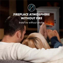 Meran Elektrischer Kamin 950/1850W 2-stufige Heizung Gusseisen-Stil 10 Meran Elektrischer Kamin 950/1850W 2-stufige Heizung Gusseisen-Stil -Haushaltsgerätegeschäft 10032974 yy 0003 logo Klarstein Meran Elektrischer Kamin weiss