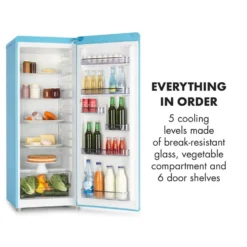 Irene XL Vollraumkühlschrank 240 Liter Retro-Design 12 Irene XL Vollraumkühlschrank 240 Liter Retro-Design -Haushaltsgerätegeschäft 10032979 uk 0005 logo freezer blue