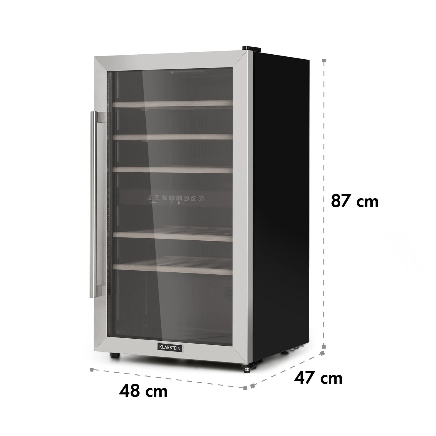 Vinamour 29 Duo Weinkühlschrank 2 Zonen 80L/29 Flaschen 5-22°C Touch 9 Vinamour 29 Duo Weinkühlschrank 2 Zonen 80L/29 Flaschen 5-22°C Touch – Bild 9