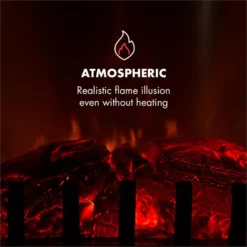 Graz Elektrischer Kamin 1000/2000W Thermostat PanoramaView 12 Graz Elektrischer Kamin 1000/2000W Thermostat PanoramaView -Haushaltsgerätegeschäft 10033094 yy 0005 logo Electric Fireplace Black YH20