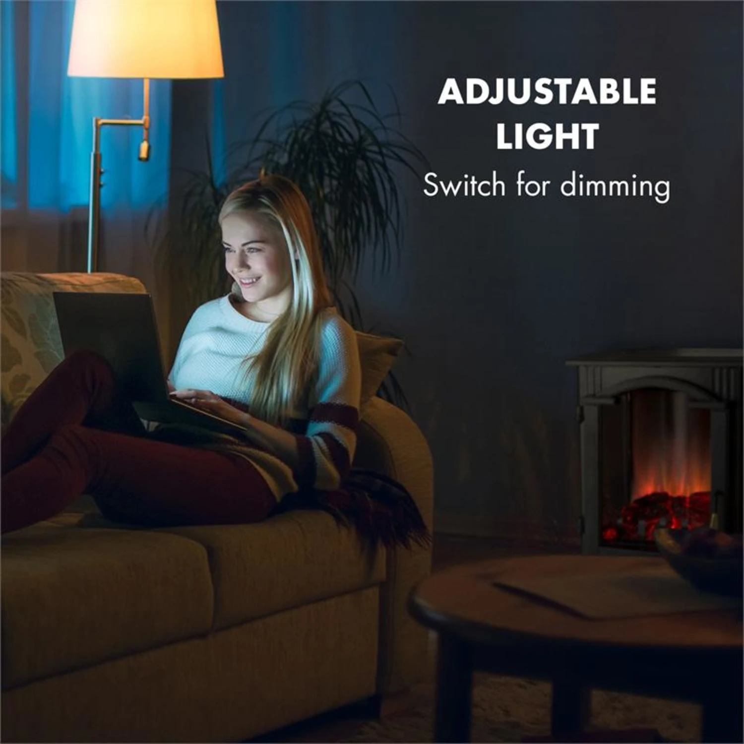 Graz Elektrischer Kamin 1000/2000W Thermostat PanoramaView 7 Graz Elektrischer Kamin 1000/2000W Thermostat PanoramaView – Bild 7