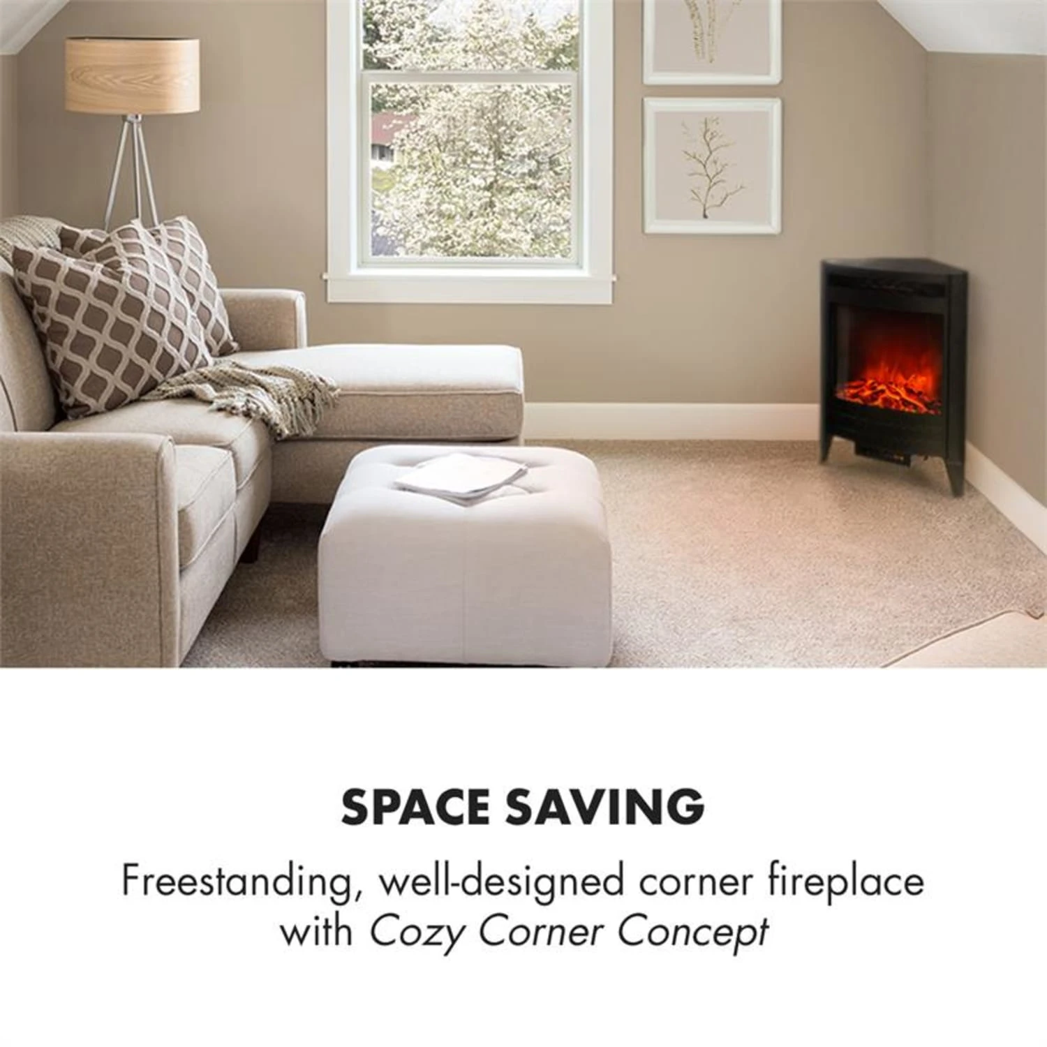 Vienna Elektrischer Eckkamin 1900W Wochentimer Fernbedienung 2 Vienna Elektrischer Eckkamin 1900W Wochentimer Fernbedienung – Bild 2