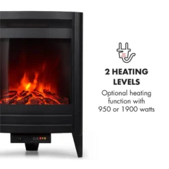 Vienna Elektrischer Eckkamin 1900W Wochentimer Fernbedienung 9 Vienna Elektrischer Eckkamin 1900W Wochentimer Fernbedienung -Haushaltsgerätegeschäft 10033112 yy 0003 logo Electric Fireplace With log LED flame