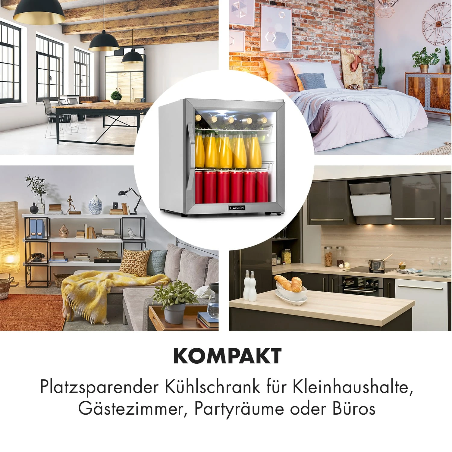 Beersafe L Crystal White Kühlschrank 47 Ltr 2 Böden Glastür Edelstahl 2 Beersafe L Crystal White Kühlschrank 47 Ltr 2 Böden Glastür Edelstahl – Bild 2