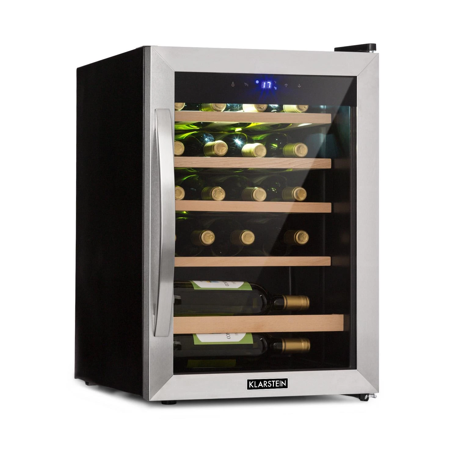 Vinamour 19 Uno Weinkühlschrank 19Fl./65l 4-18°C 40dB Glas 1 Vinamour 19 Uno Weinkühlschrank 19Fl./65l 4-18°C 40dB Glas
