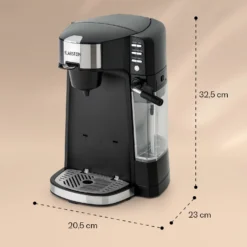 Baristomat 2-in-1-Heißgetränkeautomat Kaffee Tee Milchschaum 15 Baristomat 2-in-1-Heißgetränkeautomat Kaffee Tee Milchschaum -Haushaltsgerätegeschäft 10033138 yy 0008 dimensions