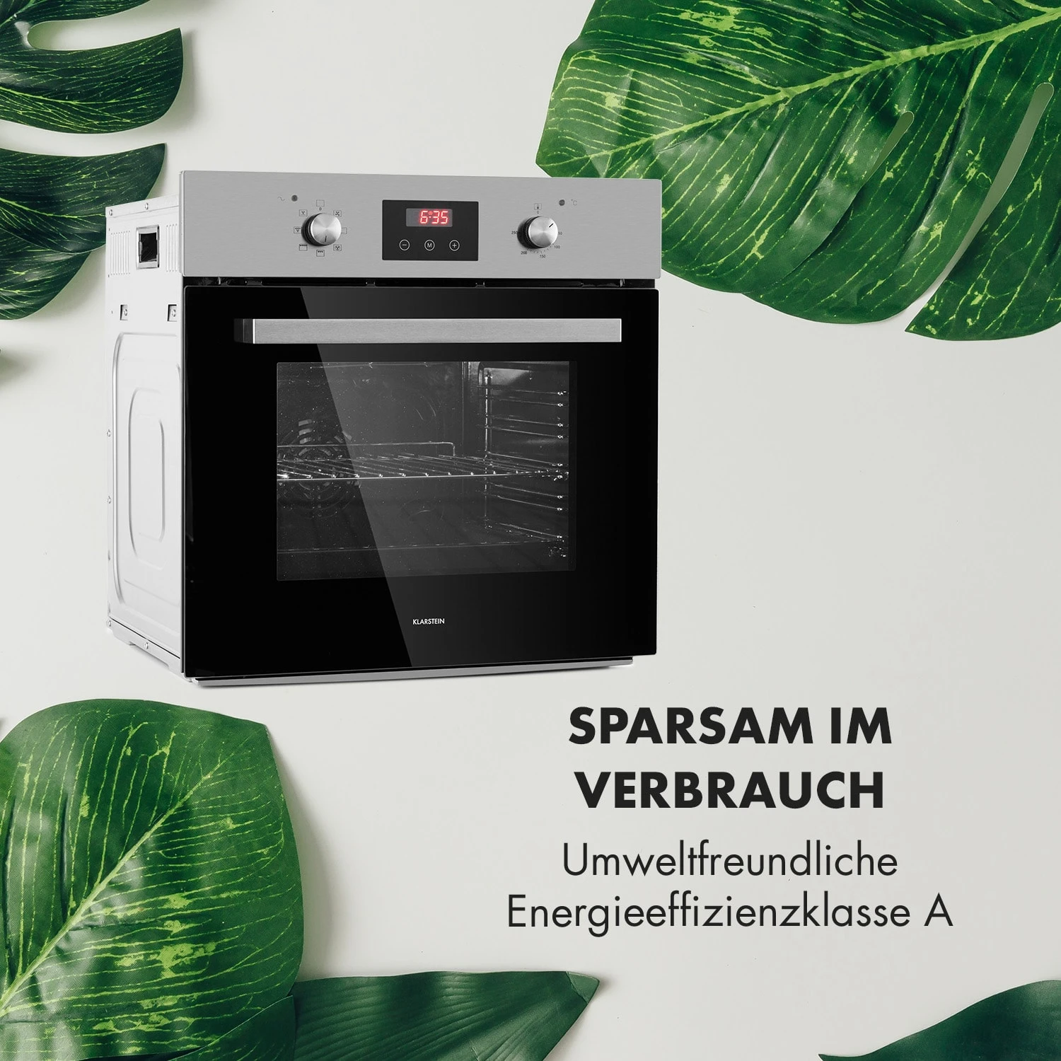 Kalahari Elektrischer Einbaubackofen 2300W 7 Funktionen Schwarz 6 Kalahari Elektrischer Einbaubackofen 2300W 7 Funktionen Schwarz – Bild 6