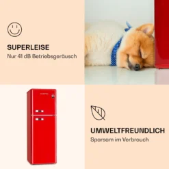 Audrey Kühl- & Gefrierkombination 97l/39l Retro-Look 2 Böden 13 Audrey Kühl- & Gefrierkombination 97l/39l Retro-Look 2 Böden -Haushaltsgerätegeschäft 10033193 de 0006 logo