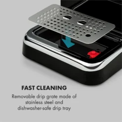 Espressionata Gusto Espressomaschine 1100W 15 Bar Druck Schwarz 14 Espressionata Gusto Espressomaschine 1100W 15 Bar Druck Schwarz -Haushaltsgerätegeschäft 10033209 yy 0006 logo Klarstein Espressionata Gusto Espressomaschine