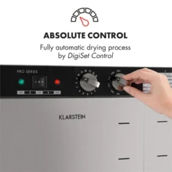 Master Jerky 24 Dörrautomat 5850W 40-90 °C 15h-Timer Edelstahl Silber 10 Master Jerky 24 Dörrautomat 5850W 40-90 °C 15h-Timer Edelstahl Silber -Haushaltsgerätegeschäft 10033214 yy 0003 logo Klarstein Master Jerky 24 Doerrautomat silber