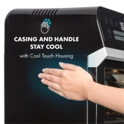 AeroVital Cube Heißluftfritteuse 1600W 12l Timer 16 Programme Schwarz 13 AeroVital Cube Heißluftfritteuse 1600W 12l Timer 16 Programme Schwarz -Haushaltsgerätegeschäft 10033248 yy 0007 logo Klarstein AeroVital Cube Heissluftfritteuse schwarz reedit