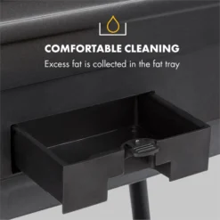 Porterhouse Elektrogrill 2200W Antihaft-Grillfläche Schwarz 16 Porterhouse Elektrogrill 2200W Antihaft-Grillfläche Schwarz -Haushaltsgerätegeschäft 10033322 yy 0008 logo Klarstein Porterhouse Elektrogrill 2200W schwarz