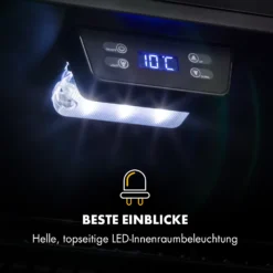 Beersafe 7XL Kühlschrank 242 Liter 5 Böden Panoramaglastür Edelstahl 15 Beersafe 7XL Kühlschrank 242 Liter 5 Böden Panoramaglastür Edelstahl -Haushaltsgerätegeschäft 10033436 de 0008 logo