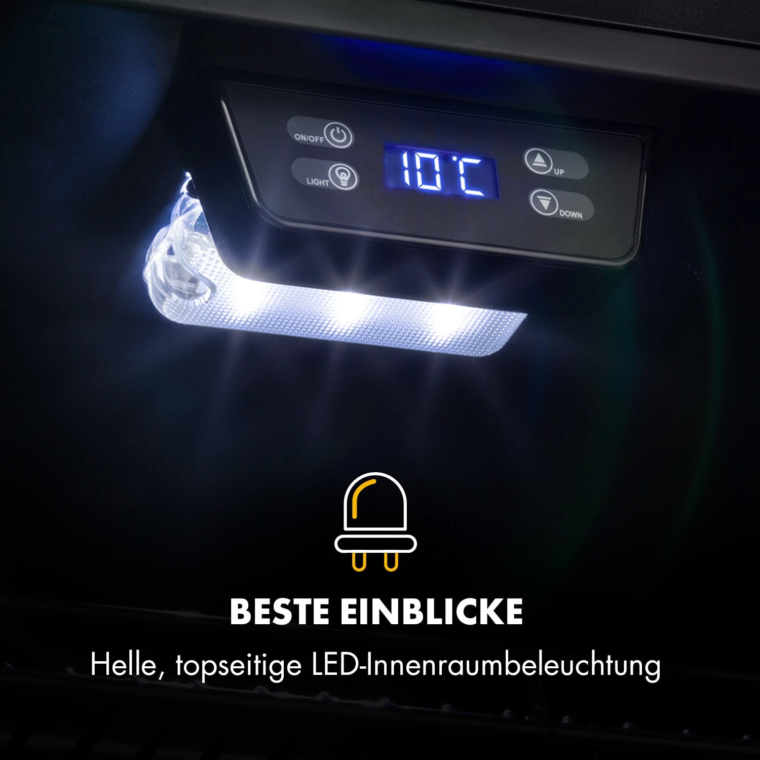 Beersafe 7XL Kühlschrank 242 Liter 5 Böden Panoramaglastür Edelstahl 7 Beersafe 7XL Kühlschrank 242 Liter 5 Böden Panoramaglastür Edelstahl – Bild 7