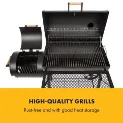 Beef Brisket Smoker Grill Holzkohlegrill/Smoker Edelstahl-Grill Mobil 11 Beef Brisket Smoker Grill Holzkohlegrill/Smoker Edelstahl-Grill Mobil -Haushaltsgerätegeschäft 10033460 yy 0003 logo Klarstein Beef Brisket Smoker Grill schwarz