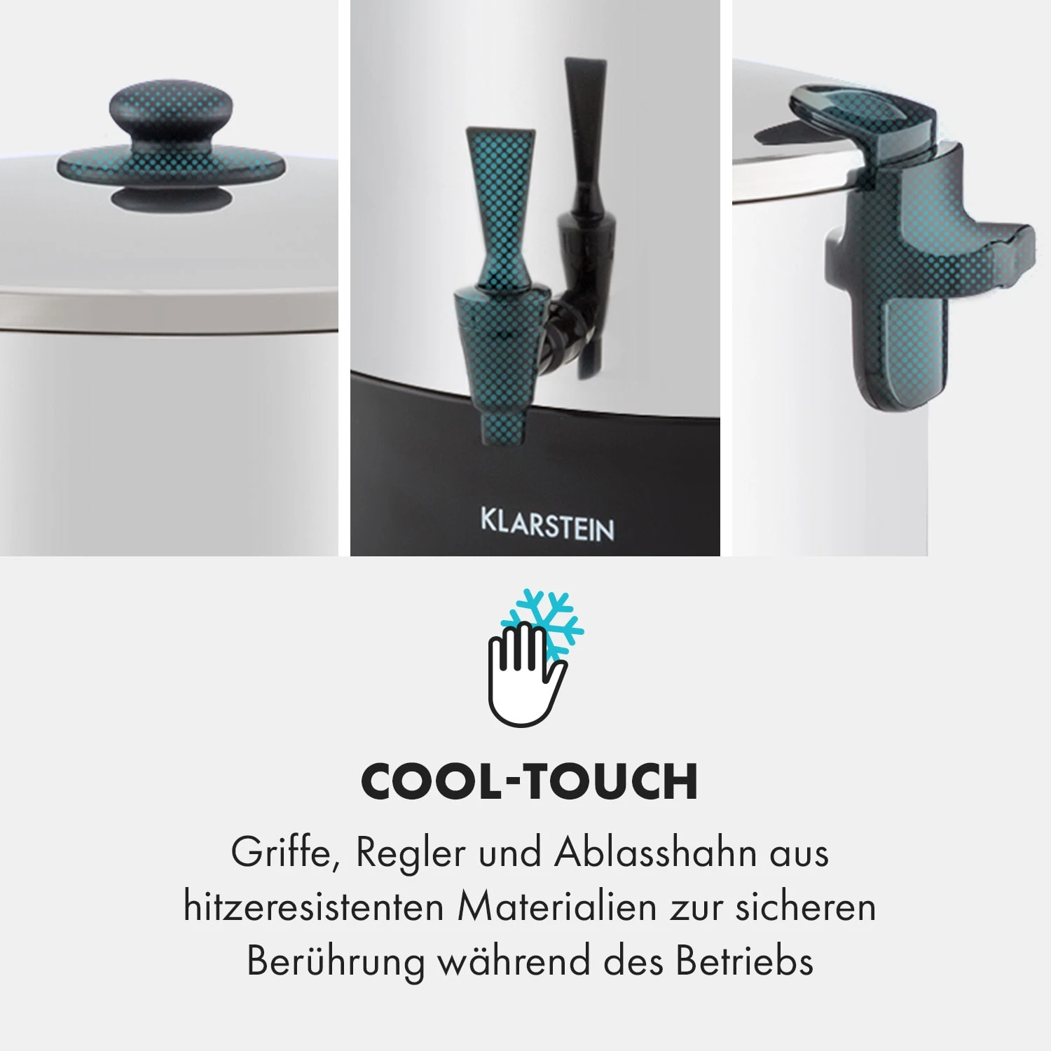 KonfiStar 50 Einkochautomat Getränkespender 2500W 50L Edelstahl 5 KonfiStar 50 Einkochautomat Getränkespender 2500W 50L Edelstahl – Bild 5