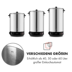 KonfiStar 50 Einkochautomat Getränkespender 2500W 50L Edelstahl 18 KonfiStar 50 Einkochautomat Getränkespender 2500W 50L Edelstahl -Haushaltsgerätegeschäft 10033525 de 0009 logo